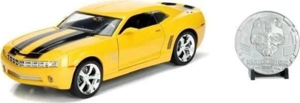 Transformers 1:24 Bumblebee 2006 Chevy Camaro Döküm Araba - Image 1