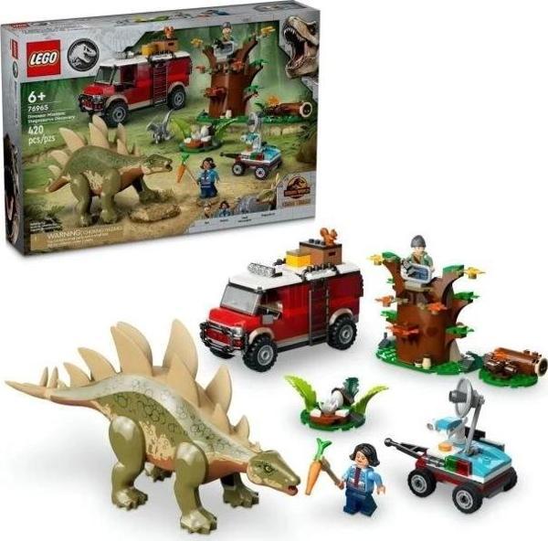 Lego 76965 Jurassic World Dinozor Görevleri Stegosaurus Keşfi Çok Renkli - Image 1