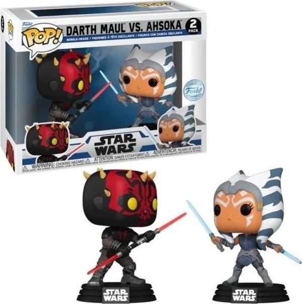 Pop! Star Wars: Darth Maul vs Ahsoka 2-Pack Figürü - Image 1