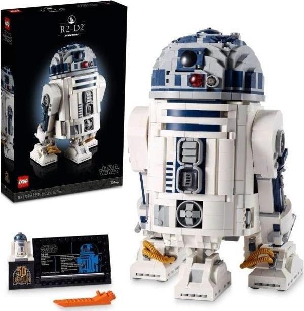 LEGO Star Wars R2-D2 Droid Yapı Seti 75308 Standard Packaging - Image 1