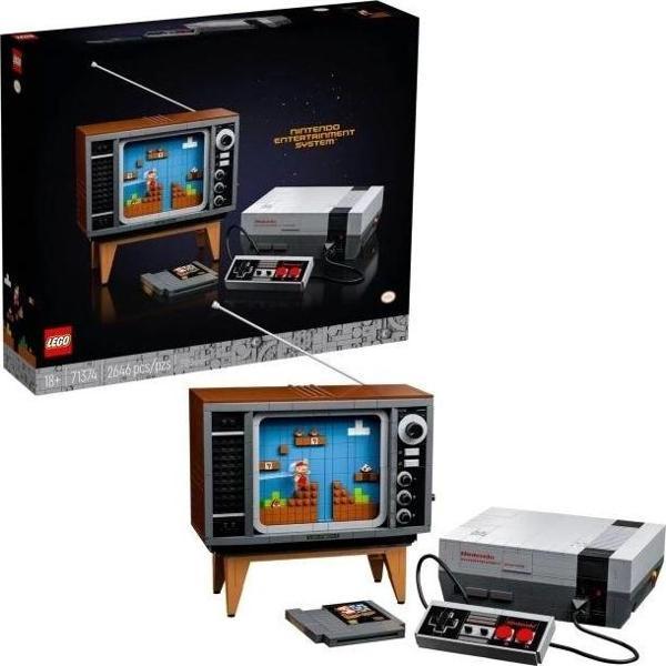 LEGO Super Mario Nintendo Eğlence Sistemi 71374 Yapı Seti Standart paketleme - Image 1