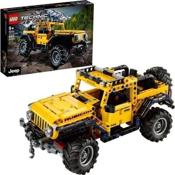 LEGO Technic Jeep Wrangler 4x4 Oyuncak Araba 42122 Model Yapı Seti - Image 1