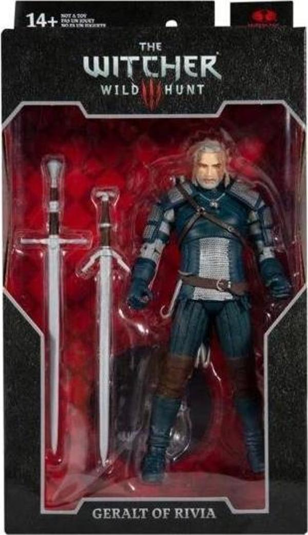 McFarlane Toys The Witcher Geralt of Rivia (Viper Armor: Teal) Figür - Image 1