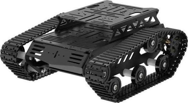 Hiwonder Tank Araba Şasi Kiti Şok Emici Robot Black - Image 1