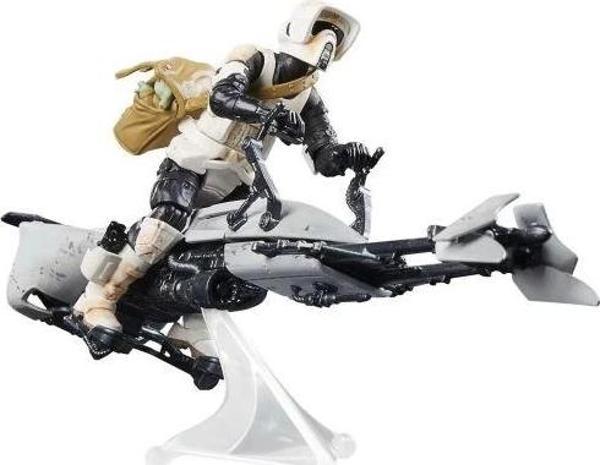 STAR WARS The Vintage Collection Mandalorian Speeder Bike Figür - Image 1