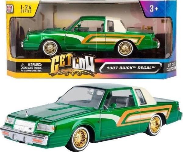 Motormax 1987 Regal 3.8 SFI Turbo Yeşil Metalik Pres Döküm Model Araba - Image 1