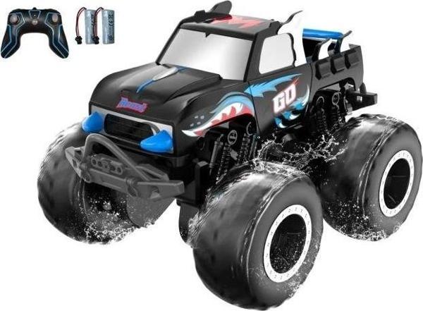 EXHOBBY Amfibi Uzaktan Kumandalı Araba 2.4GHz 1:20 Mavi Kamyon - Image 1