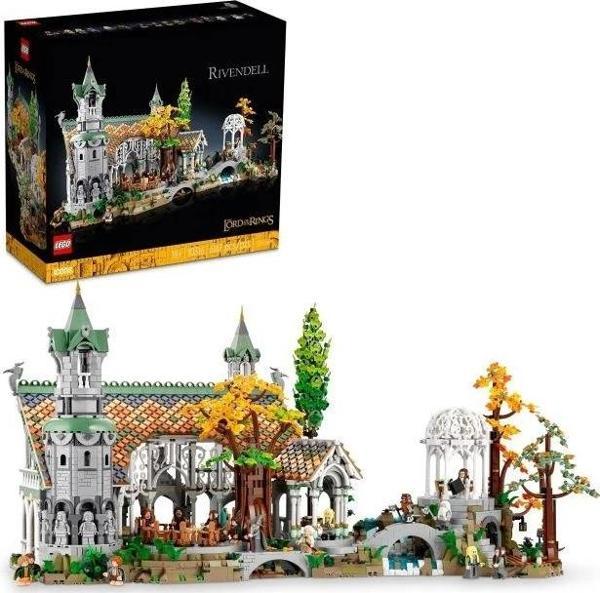 LEGO Icons Yüzüklerin Efendisi: Ayrıkvadi Bina Model Seti 10316 - Image 1
