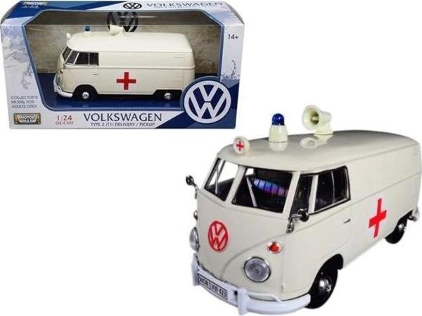 Motormax Volkswagen Ambulans Pres Döküm Model Araba - Image 1