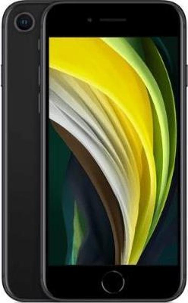 Yenilenmiş IPHONE SE 2020 64GB -C Kalite- Siyah - Image 1