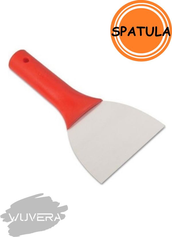 Wuvera Macun Spatulası (12 cm) – Profesyonel İspatula – Tamirat ve Dekorasyon İşleriniz İçin Pratik Çözüm! - Image 1