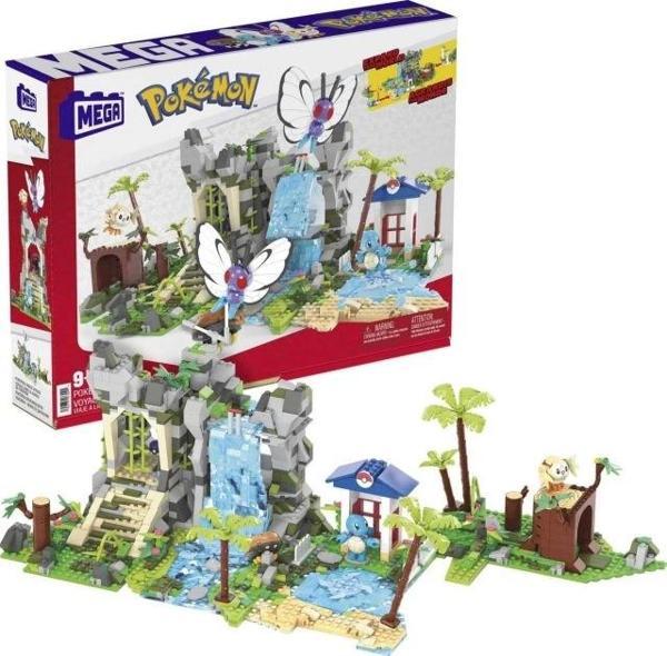 Çocuklar için MEGA Pokemon Aksiyon Figürü Yapı Oyuncakları Jungle Voyage - Image 1
