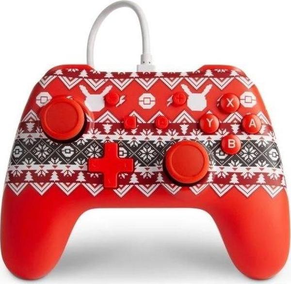 PowerA Nintendo Switch Kablolu Oyun Kolu Pokémon Tatil Kazağı - Image 1