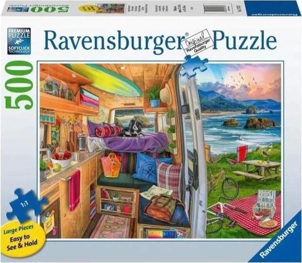 Ravensburger 500 Parça Puzzle - 17473 - - Image 1