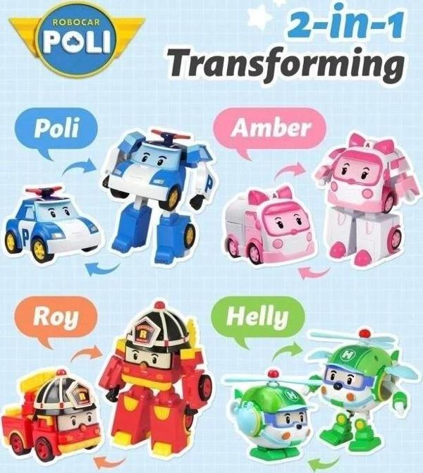 Robocar Poli  Robot Oyuncaklar Helly - Image 1