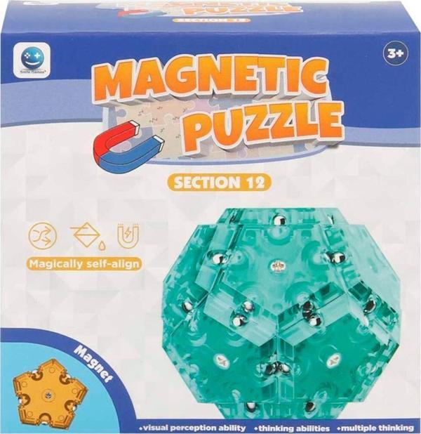Sunman Manyetik Figür Puzzle 12 Parça - Image 1