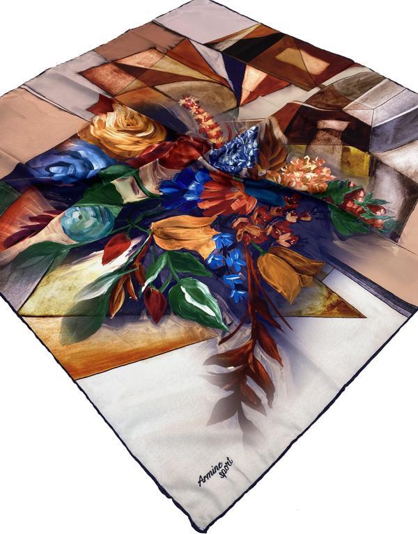 Armine Sport twill (tivil) Nostalji Özel Üretim Kirlibeyaz Turuncu Yeşil - Image 1