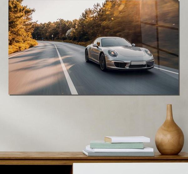 Veraart Araba Temalı Pleksi Cam Tablo Mini Coupe - Image 1