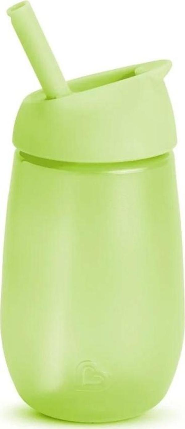 Munchkin Simple Clean Pipetli Alıştırma Bardağı 12+ Ay 296 Ml Yeşil - Image 1