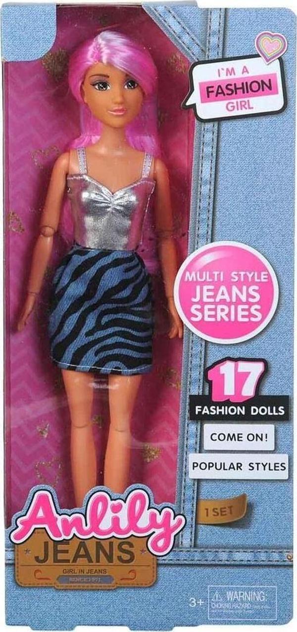 Hak-İş Oyuncak Anlily Kot Model Manken Bebek - Image 1
