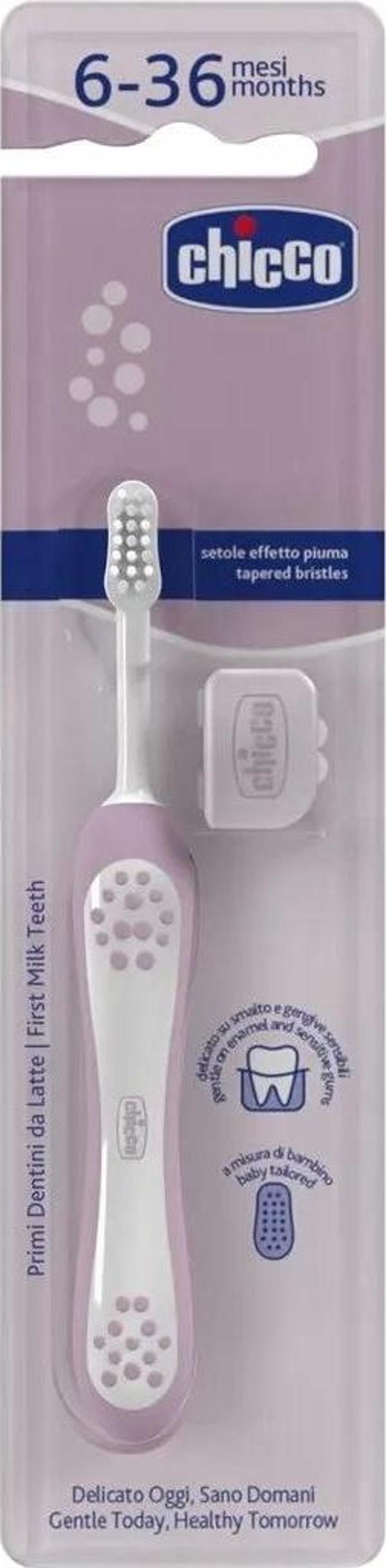 Chicco Diş Fırçası 6-36 Ay Pembe - Image 1