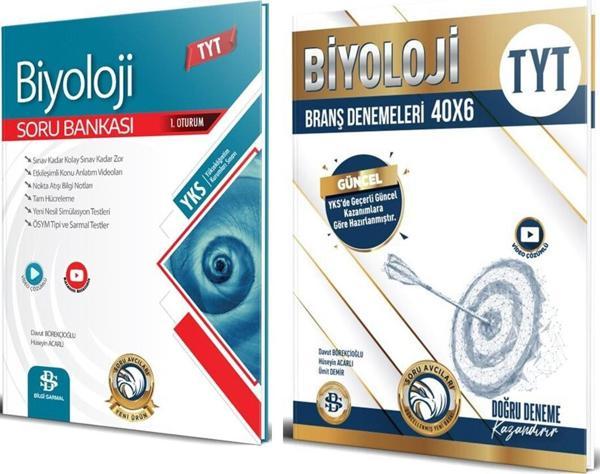 Bilgi Sarmal TYT Biyoloji Soru Bankası ve Deneme Seti 2 Kitap - Bilgi Sarmal Yayınları - Image 1