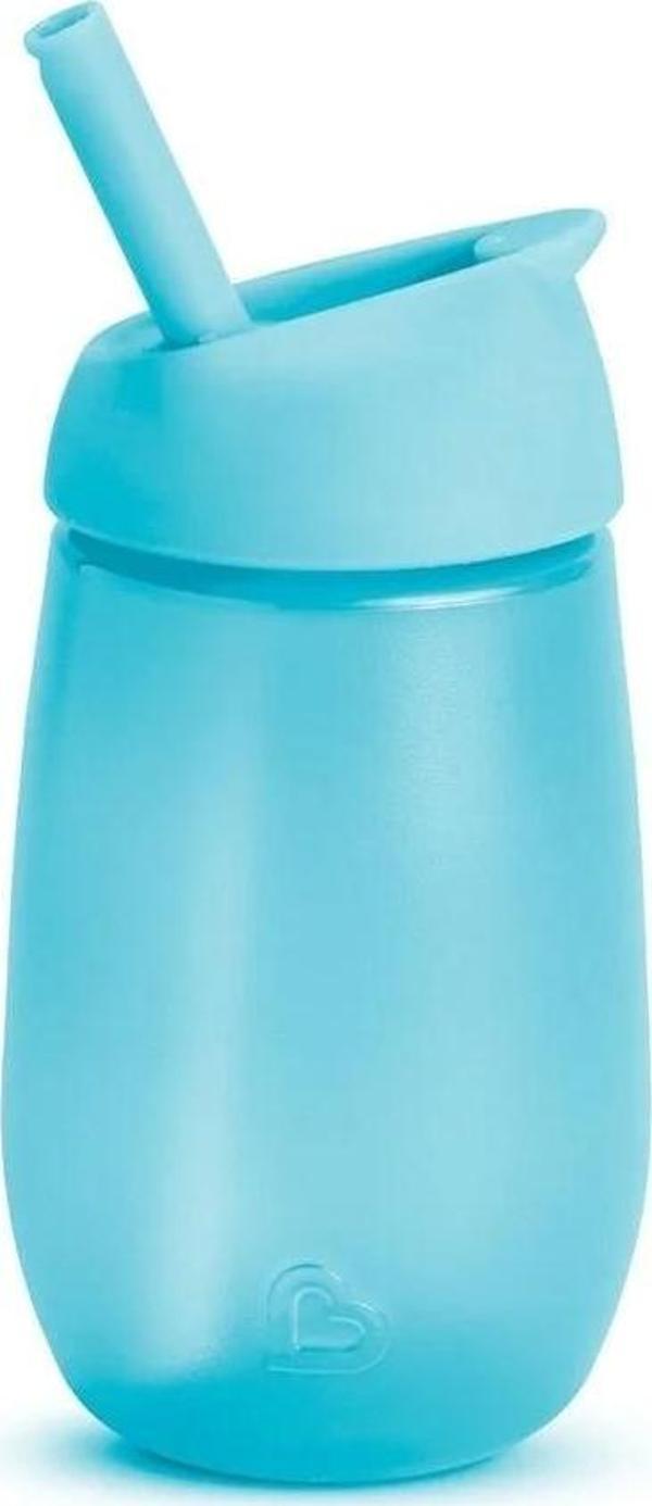 Munchkin Simple Clean Pipetli Alıştırma Bardağı 12+ Ay 296 Ml Mavi - Image 1