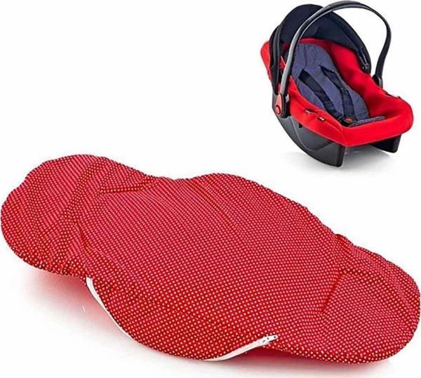 BabyJem Ana Kucağı Bel Desteği Havlu 158 Kırmızı-Puanlı - Image 1