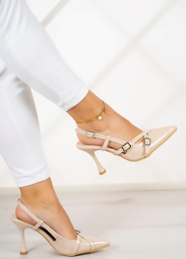 Natalia Ten Rugan Arkası Açık Stiletto - Image 1