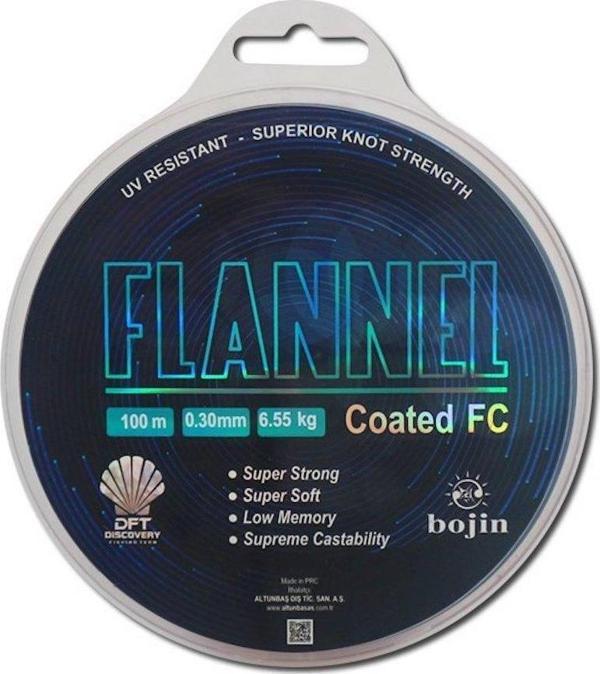 Bojin Flannel FC Coated Mono Misina 100mt 0.30mm 6.55kg - Image 1