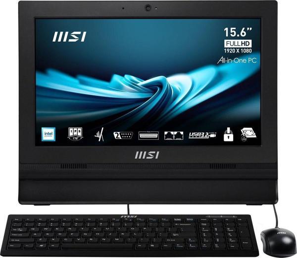 Msı Pro Ap162T Adl-017Xeu 15.6 Fhd 16:9 (1920X1080) N100 4Gb Ddr4 256Gb Ssd Dos Aıo Pc - Image 1