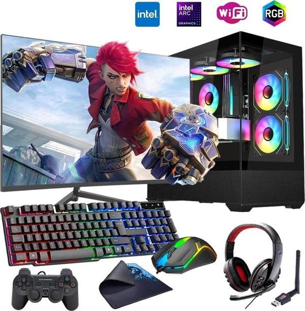 i5 12400F 16GB DDR4 1TB m2 12GB ARC B580 27" 165Hz Mon. Oyun Bilgisayarı (Gaming SET) - Image 1