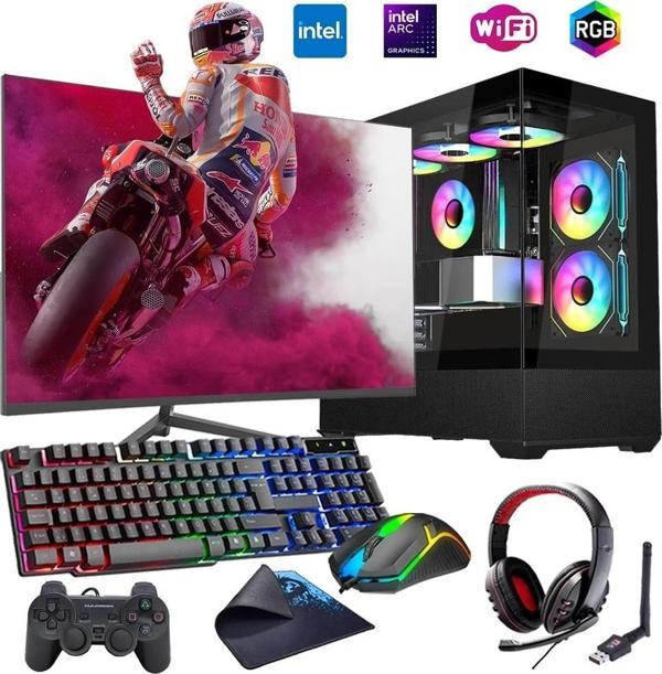 i5 13400F 16GB DDR4 1TB m2 12GB ARC B580 24" Monitörlü Oyun Bilgisayarı (Gaming SET) - Image 1