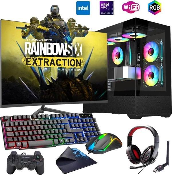 İ7 12700F 16GB DDR4 1TB m2 12GB ARC B580 24" Monitörlü Oyun Bilgisayarı (Gaming SET) - Image 1
