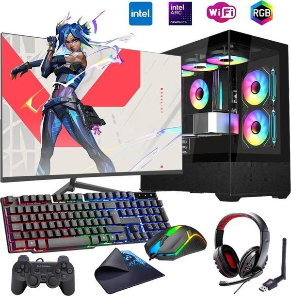 i7 13700F 16GB DDR4 1TB m2 12GB ARC B580 24" Monitörlü Oyun Bilgisayarı (Gaming SET) - Image 1