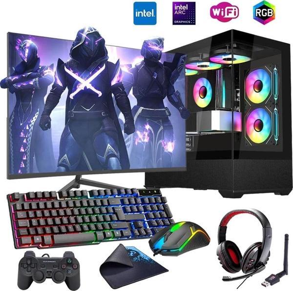 i7 13700F 16GB DDR4 1TB m2 12GB ARC B580 27" 165Hz Monitörlü Oyun Bilgisayarı (Gaming SET) - Image 1