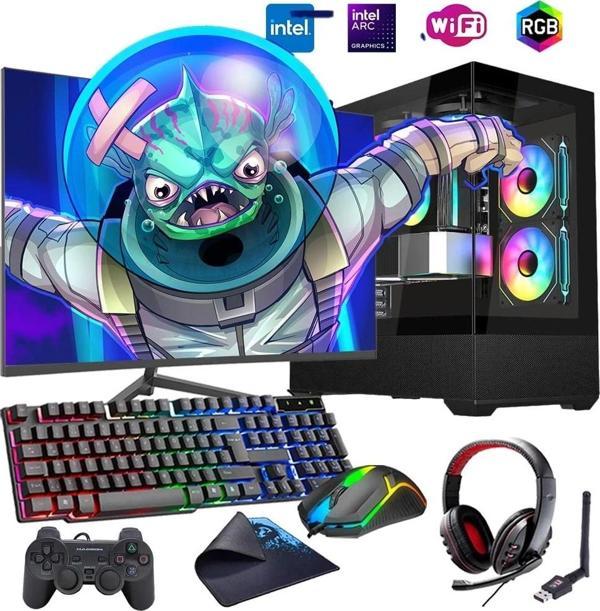 i7 14700F 16GB DDR4 1TB m2 12GB ARC B580 24" Monitörlü Oyun Bilgisayarı (Gaming SET) - Image 1