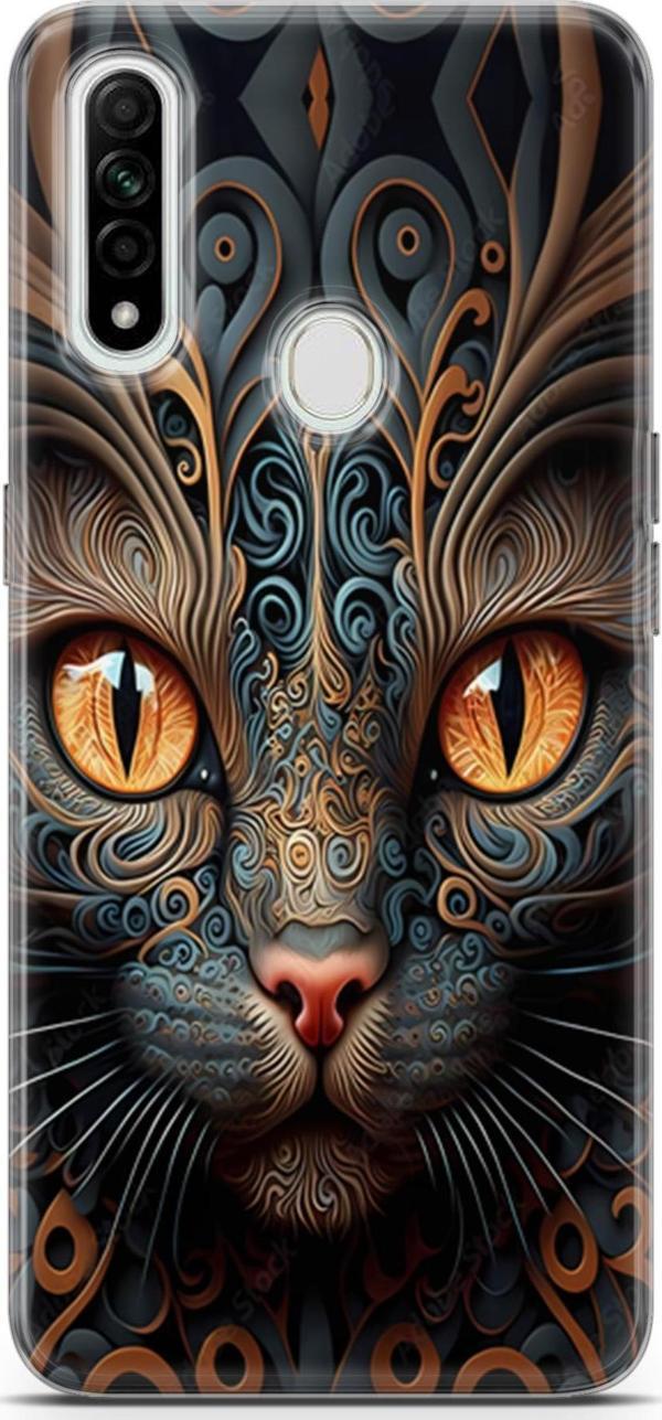 Miraksesuar Oppo A31 Uyumlu Kılıf Yapayzeka 26 Sanatsal Soft Kapak - Image 1