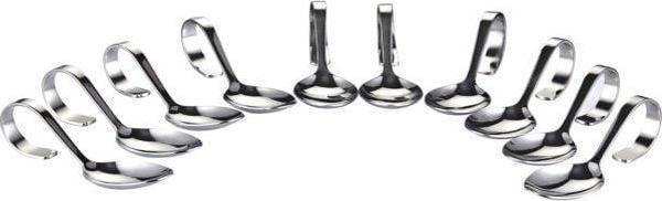 Çelik Sunum Kaşığı 7 Cm (10 Adet) - Image 1