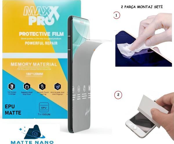 ZTE Nubia Z70 ULTRA NANO Ekran Koruyucu Esnek ULTRA İnce - MAXXPRO - MAT - Image 1