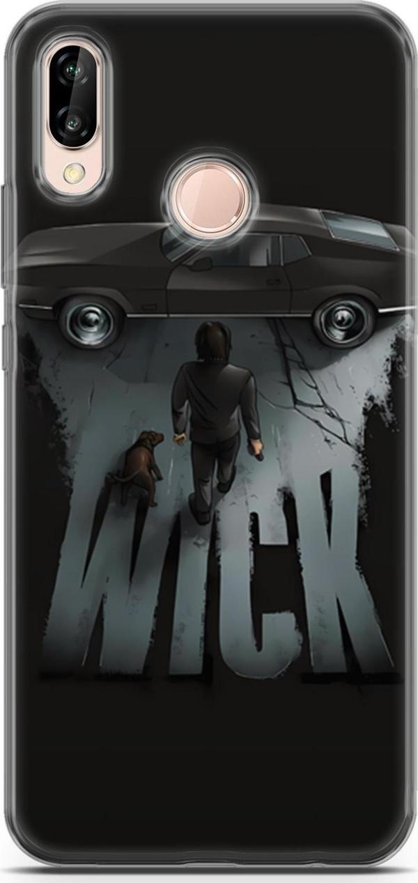 Miraksesuar Huawei P20 Lite Uyumlu Kılıf Yapayzeka 3 John Wick Arka Kapak - Image 1