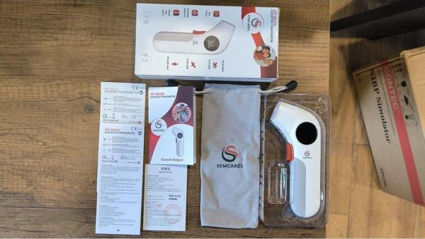 Semcares Beris Medikal Aet-R612A Kızılötesi Ateş Ölçer - Image 1