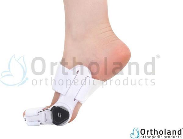 Ortholand Ayarlı Baş Parmak Kemik Düzeltici Baş Parmak Eğriliği Düzeltme Hallux Valgus Ayarlanabilir Ortez - Image 1