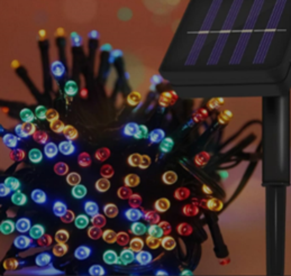11m 100 Led RGB SOLAR MZ-141 - Image 1