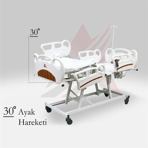 DÖRT MOTORLU FULL ABS HASTA KARYOLASI (4 PARÇA SÜNGER HASTA DÖŞEĞİ DAHİLDİR.) - Image 1