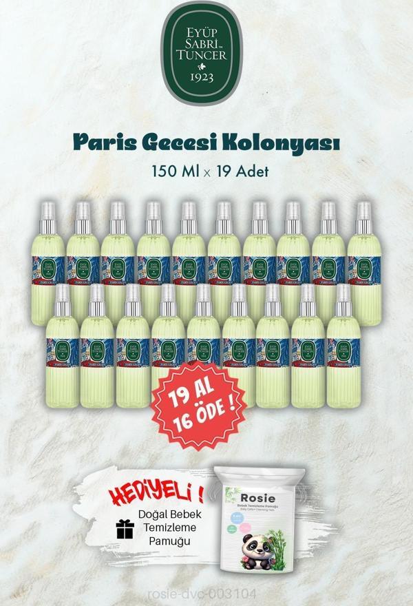 19 AL 16 ÖDE 150 ML Paris Gecesi Kolonyası ve ROSIE Hediye - Image 1