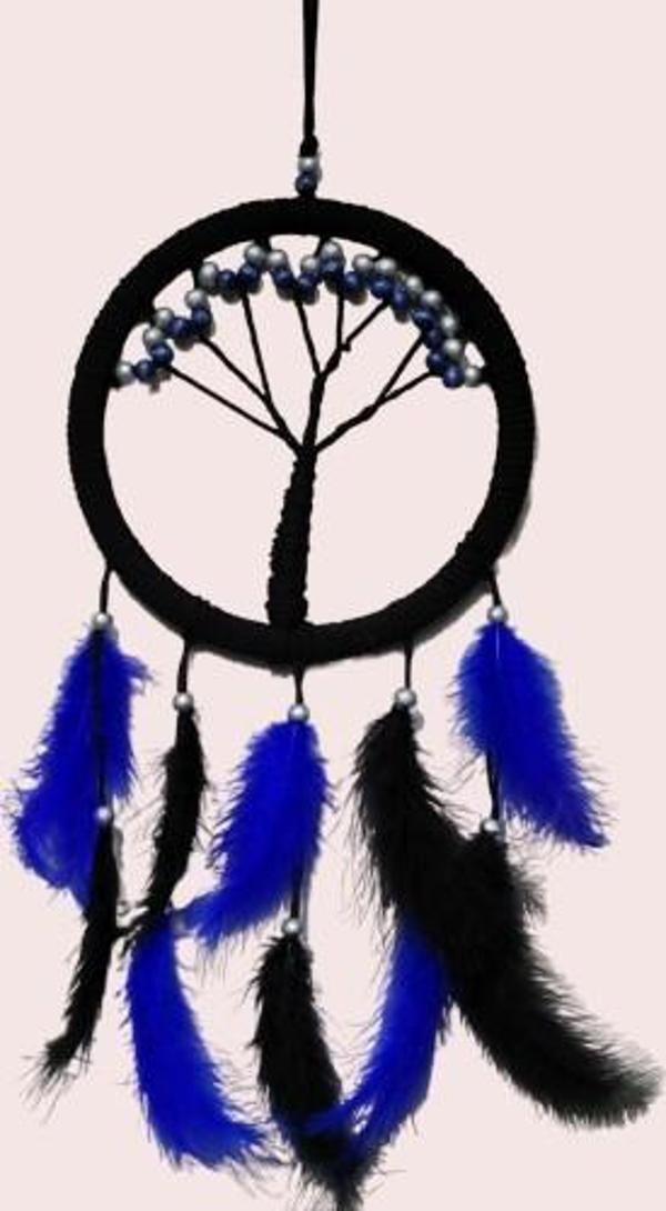 Mavi İncili Hayat Ağacı Dream Catcher - Image 1