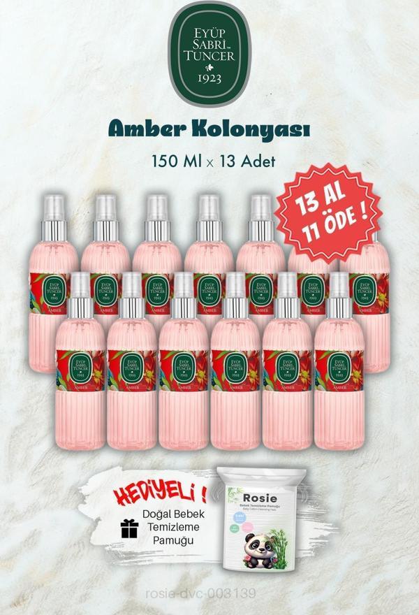 150 ML 13 AL 11 ÖDE Amber Kolonyası ve ROSIE Hediye - Image 1