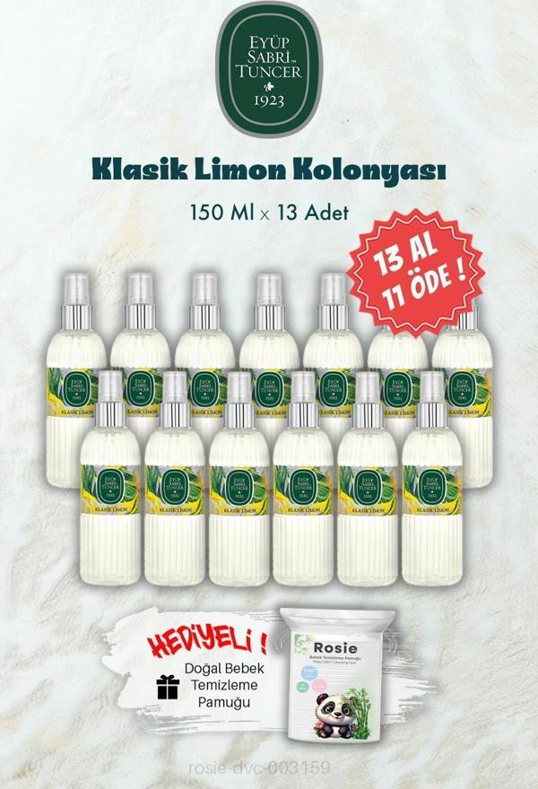 150 ML 13 AL 11 ÖDE Klasik Limon Kolonyası ve ROSIE Hediye - Image 1