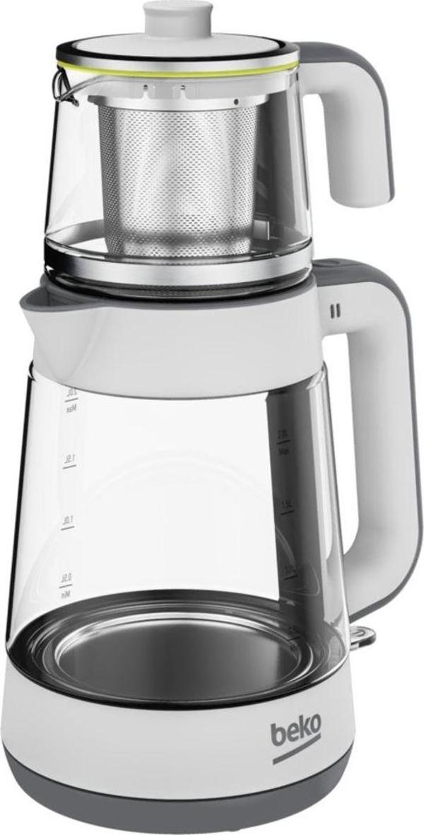Beko Cm 5964 Floral 1900 W Çay Makinesi Beyaz - Image 1